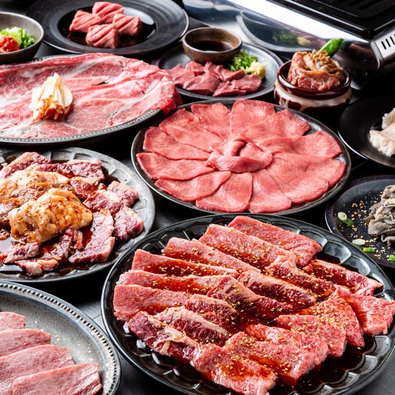 焼肉 肉どうしのお肉盛り合わせ